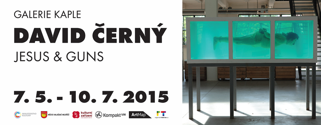 PROPAGAČNÍ MATERIÁLY: DAVID ČERNÝ - JESUS & GUNS