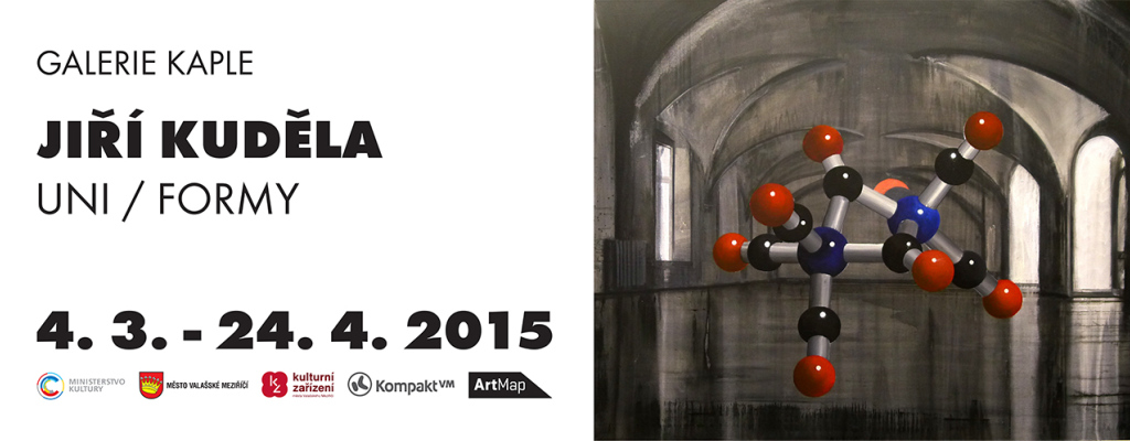Propagační materiály k výstavě JIŘÍ KUDĚLA - UNI / FORMY