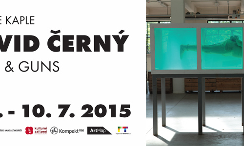 PROPAGAČNÍ MATERIÁLY: DAVID ČERNÝ - JESUS & GUNS