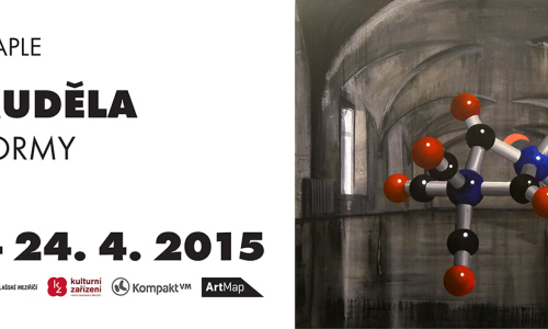 Propagační materiály k výstavě JIŘÍ KUDĚLA - UNI / FORMY