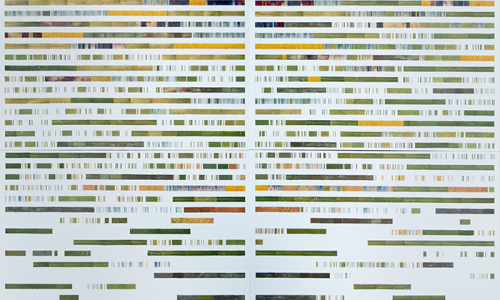 Slovenský umělec Matúš Lányi přestavuje v Galerii Sýpka dvě výtvarné polohy, které se zaobírá otázkou světa a náboženství.